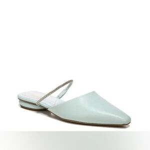 Franco sarto Baion SIip On Mule Hlat Blue Women's Size 6M